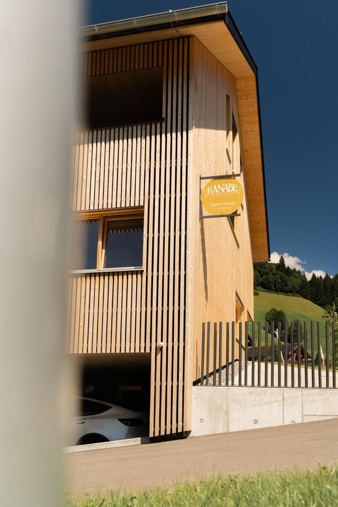 Haus Kanabe Schoppernau Eksteriør bilde